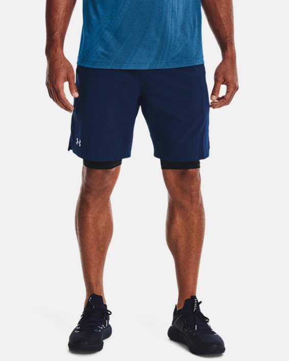 Men's UA Vanish Woven Snap Shorts, Blue, pdpMainDesktop image number 0
